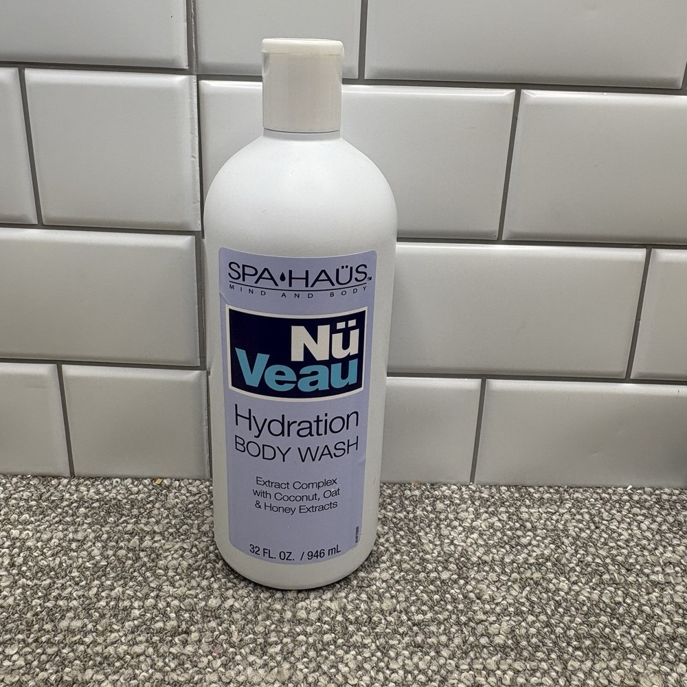 Spa Haus Nu Veau Hydration‎ Body Wash 32 oz. Bottle New